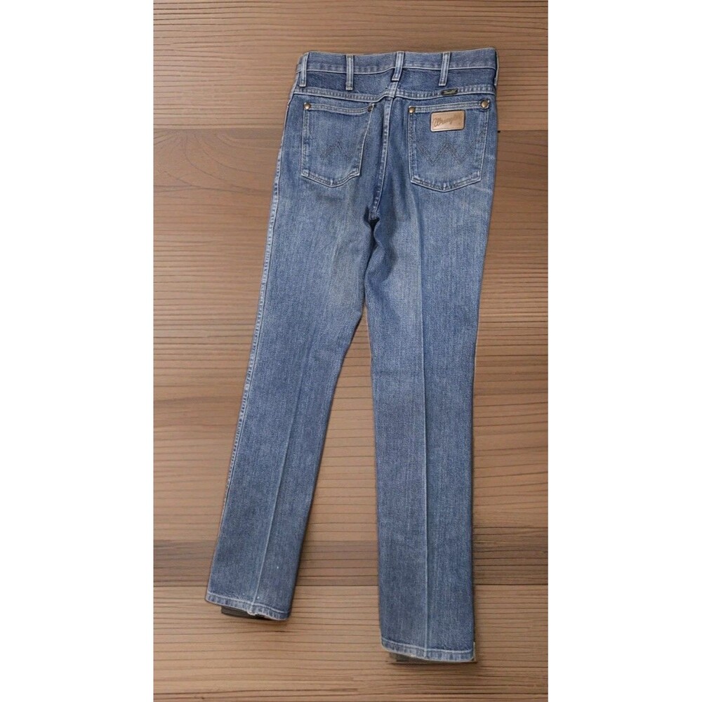 Lot of 3 Vintage Wrangler 936 Cowboy Cut Slim Fit Jeans 31x34 Blue Denim Bundle - Picture 3 of 16